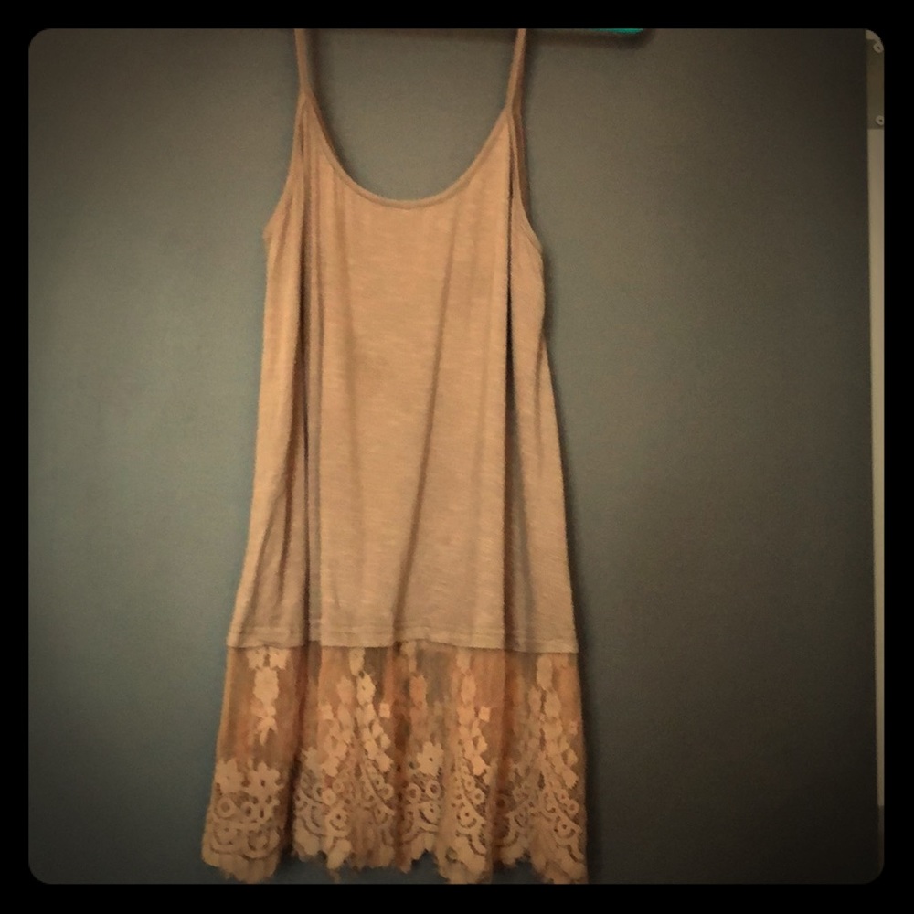Lace tank top